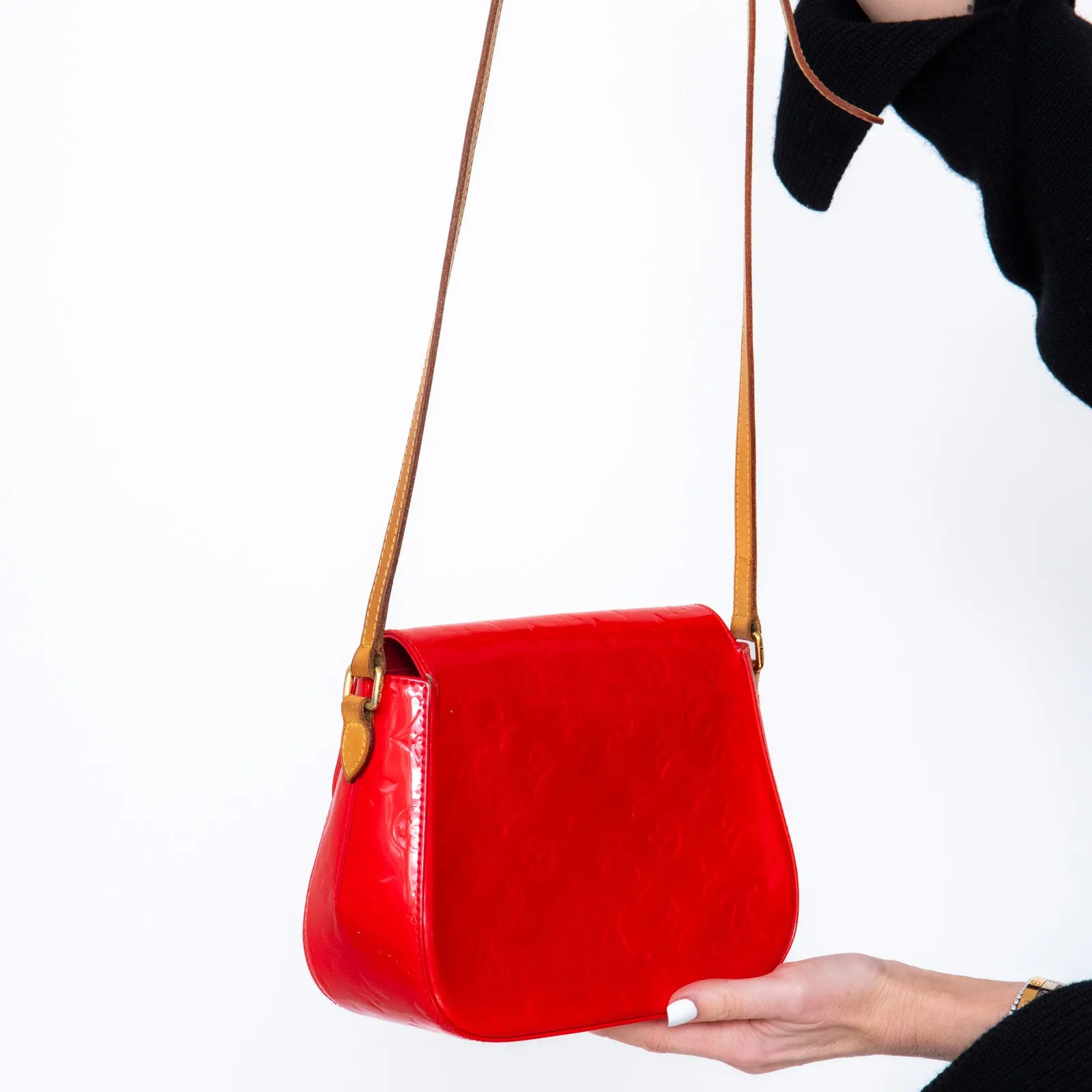Louis Vuitton Bellflower Vernis Grenadine Crossbody Bag
