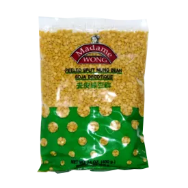Madame Wong Peeled Split Mung Bean 400G (Case 50)