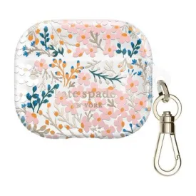Open Box - Kate Spade New York Protective AirPods (3rd gen) - Multi Floral/Rose/Pacific Green/Clear/Gold Foil