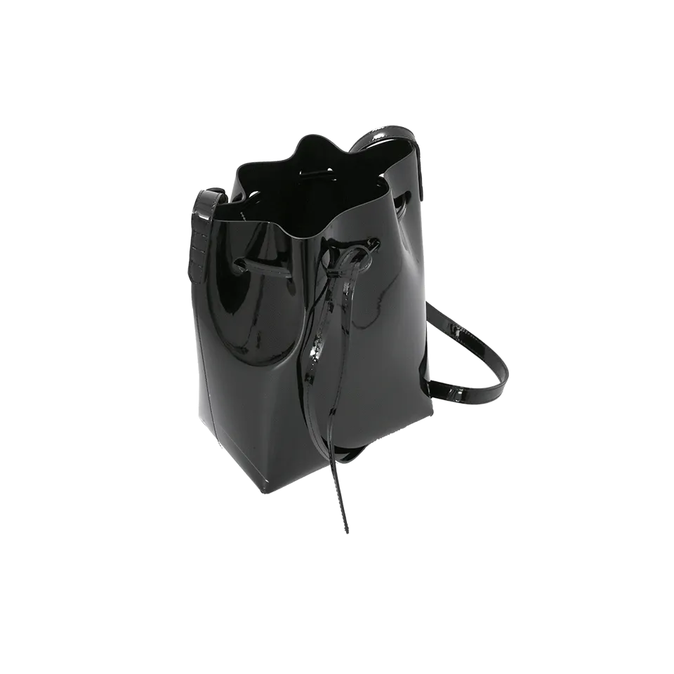 Patent Mini Bucket Bag