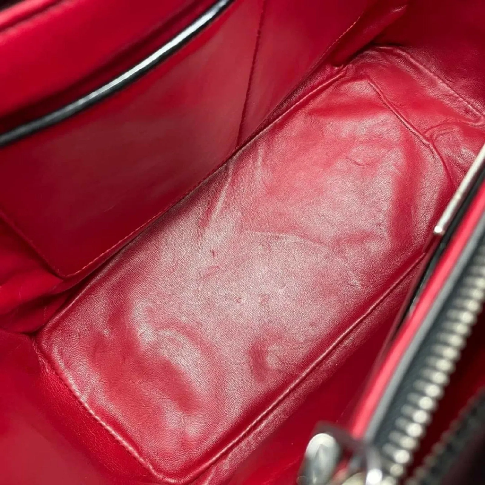 Prada Patent Leather Tote Bag