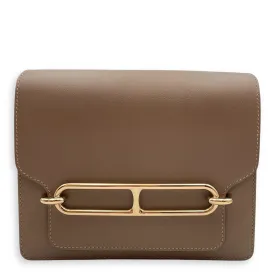 Roulis 23 Beige de Weimar in Evercolor, Permabrass hardware