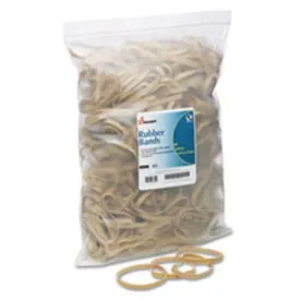 RUBBER BANDS, SIZE 64, 3-1-2 X 1-4, 400ct BANDs, Beige Color (10 bags per pack)