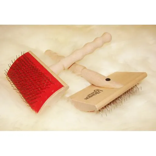 Sheepskin Carding Brush - Bowron