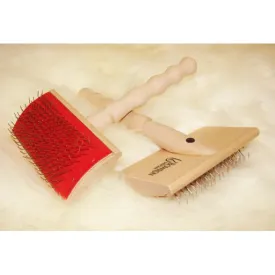 Sheepskin Carding Brush - Bowron