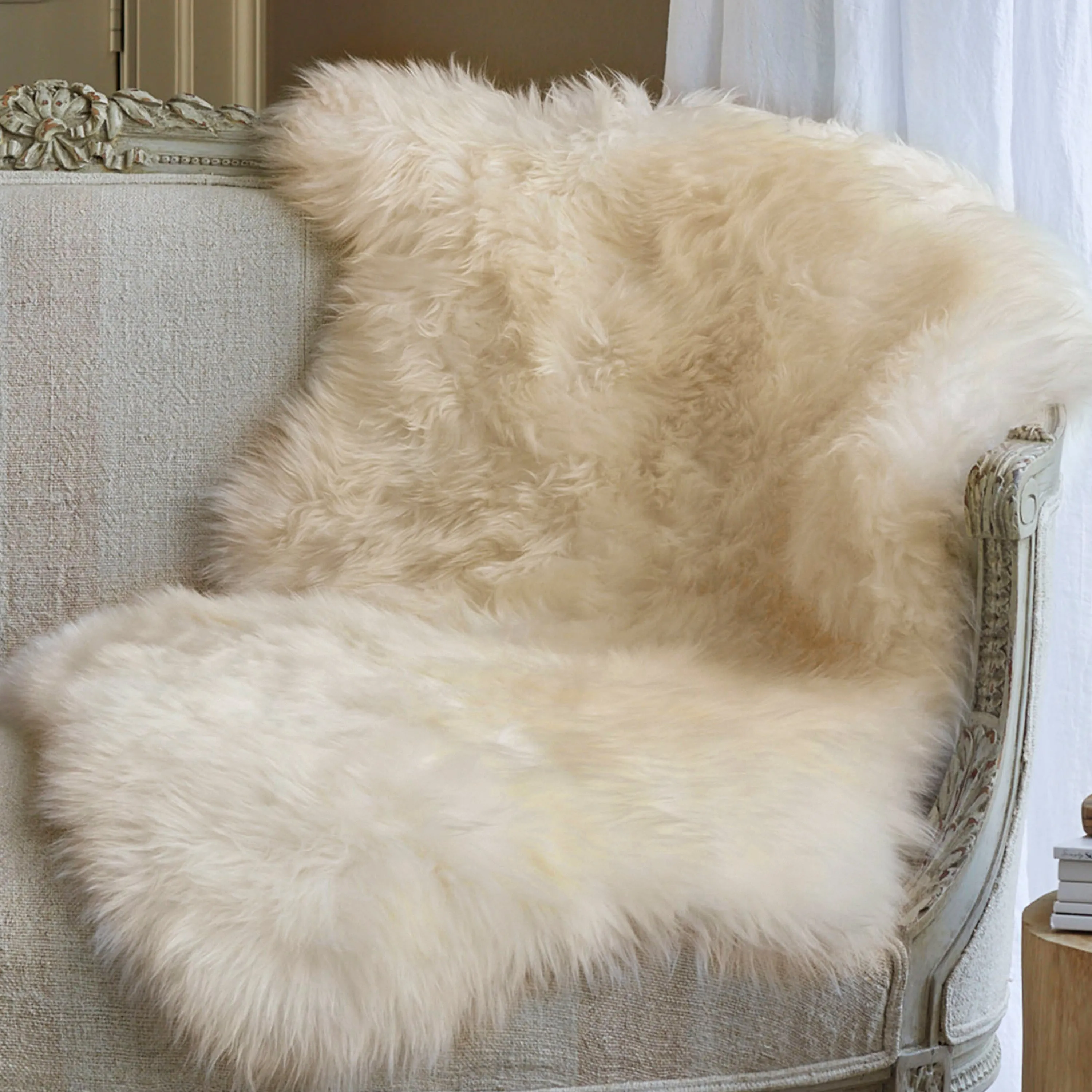 Sheepskin Rug - Champagne