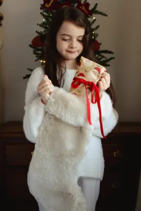 Sheepskin Stocking - Cream