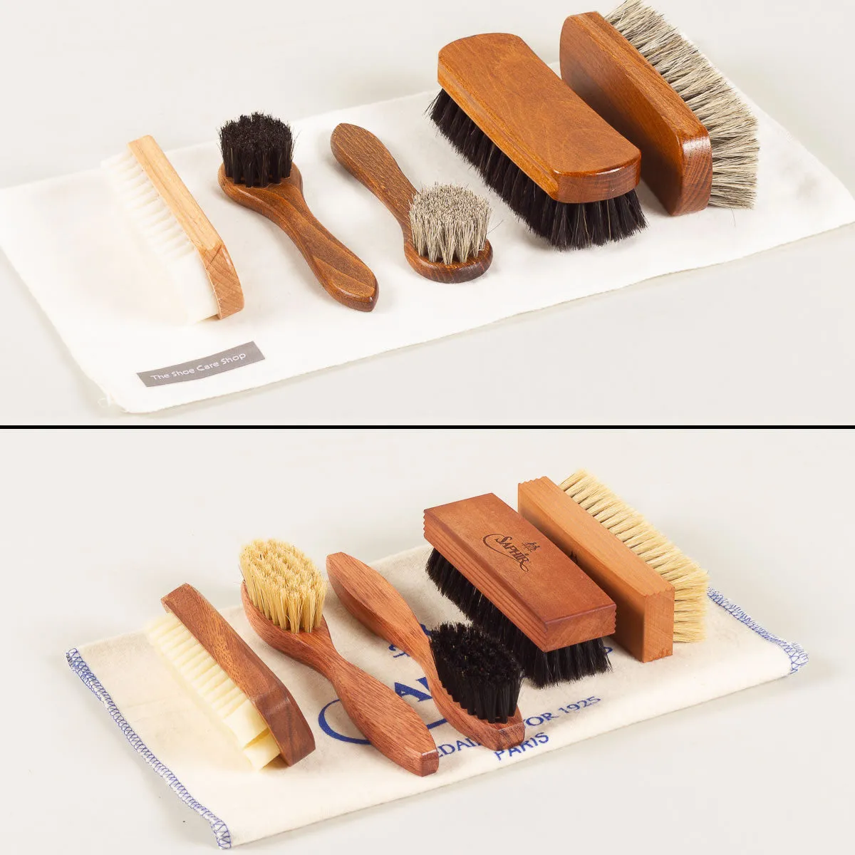 Shoe care valet Saphir Deluxe  - burlwood