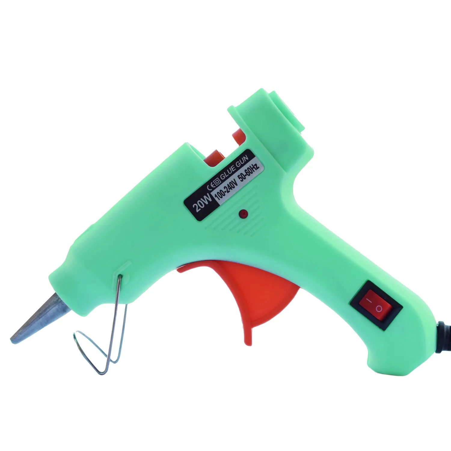 Themisto TH-GG20B 20 Watt Mini Hot Melt Glue Gun with 10 Glue Sticks for DIY Art and Crafts…