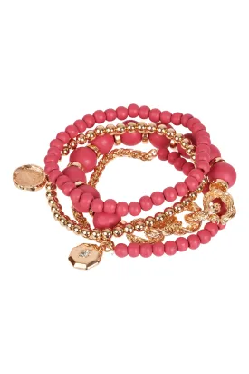 Vivid Bracelet Set - Candy